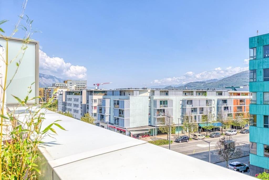 Apartamento Standing, Balcon Avec Vue, Clim, Tt Equipe Confort Échirolles Exterior foto